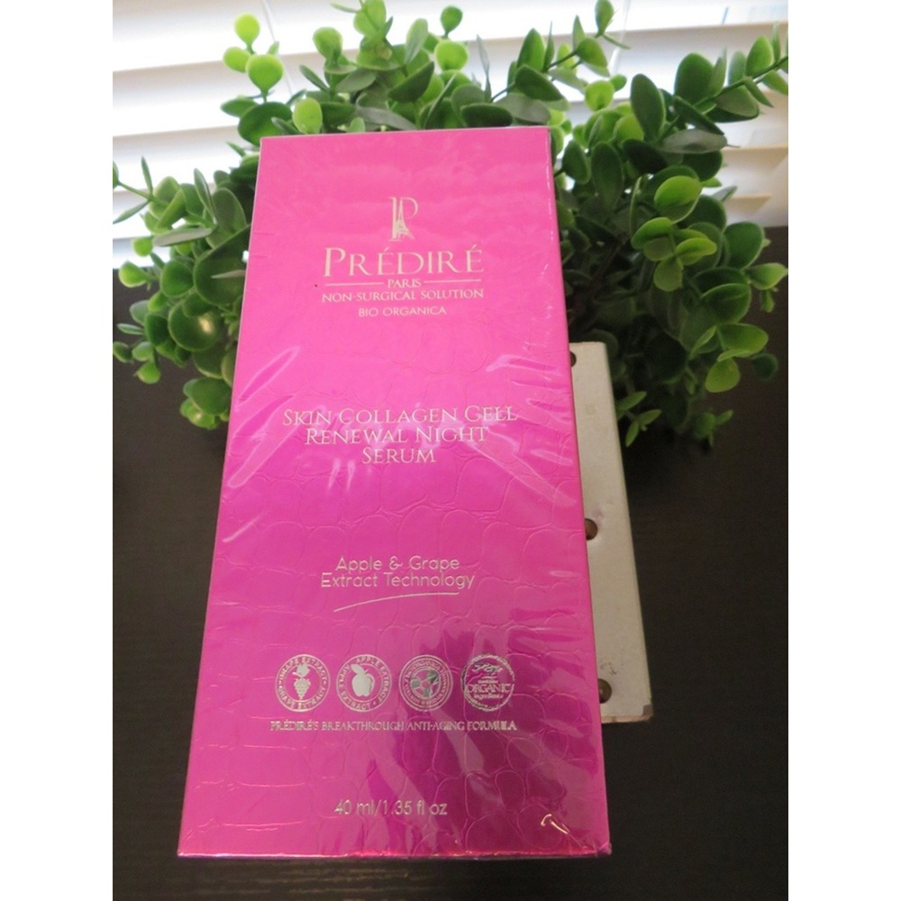 New Predire Paris Skin Collagen Cell Renewal Cream Bio Organica 1.35 fl oz